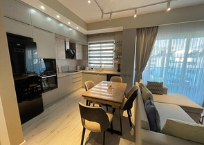 2+1 furnished penthouse in a modern complex in Oba