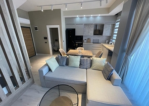 2+1 furnished penthouse in a modern complex in Oba