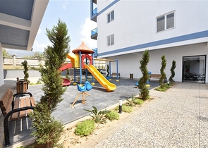 2+1 furnished penthouse in a modern complex in Oba