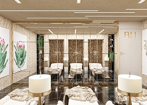 Luxury apartments in the complex