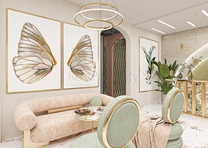 Luxury apartments in the complex