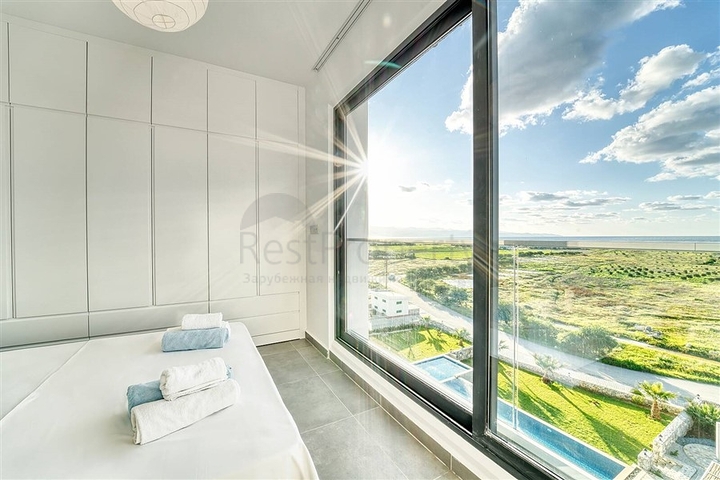 Apartments in a complex with infrastructure in Northern Cyprus