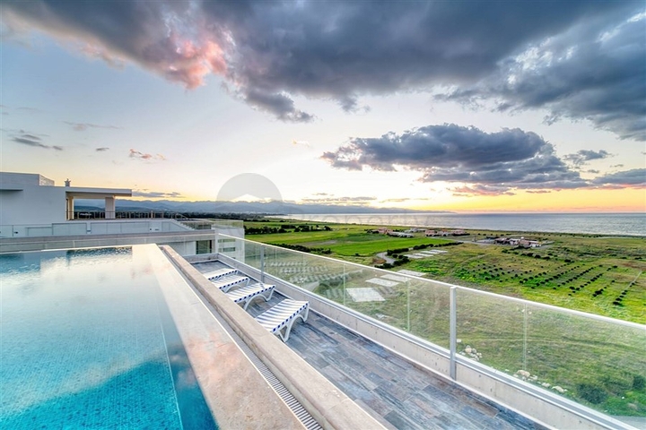 Apartments in a complex with infrastructure in Northern Cyprus