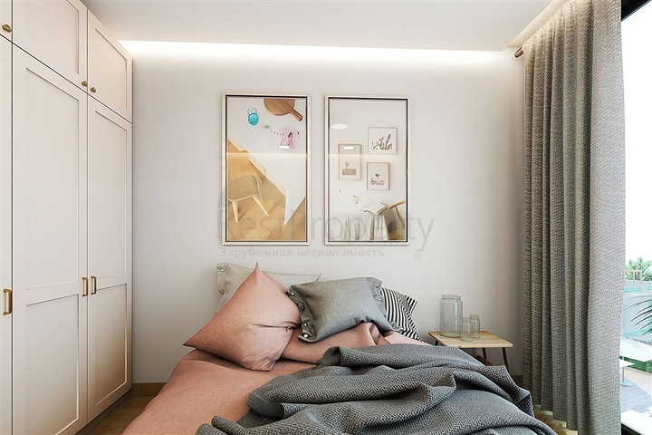 Apartments by the sea in a premium class complex 