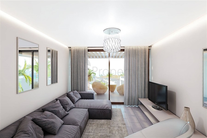 Apartments by the sea in a premium class complex 