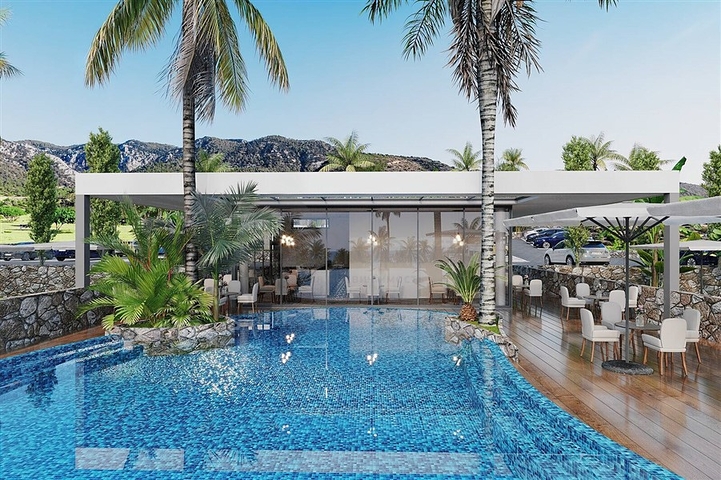 Apartments by the sea in a premium class complex 