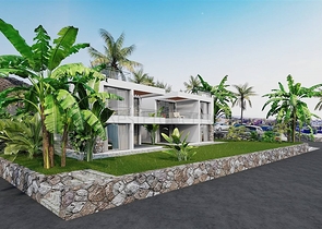 Apartments by the sea in a premium class complex 