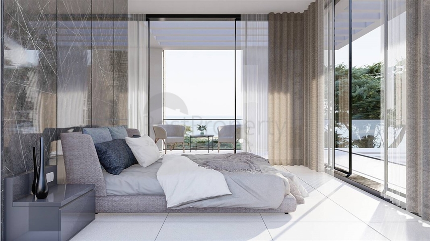 Sea view villa complex in Girne area