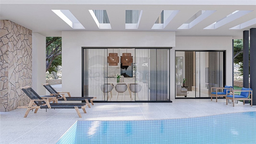 Sea view villa complex in Girne area