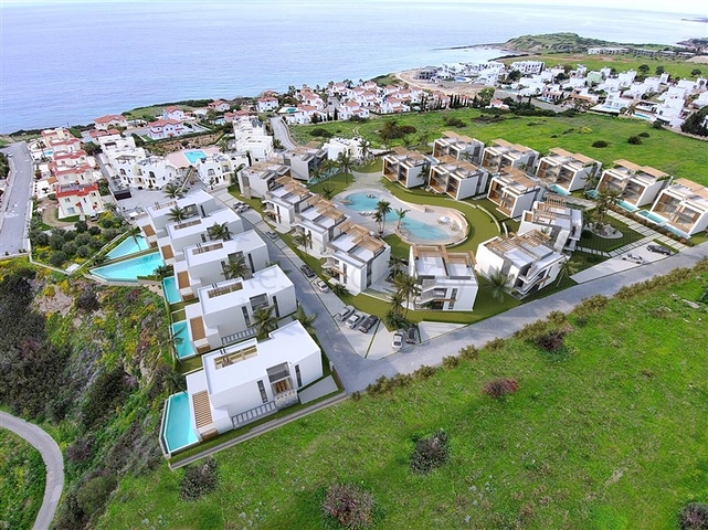 Sea view villa complex in Girne area