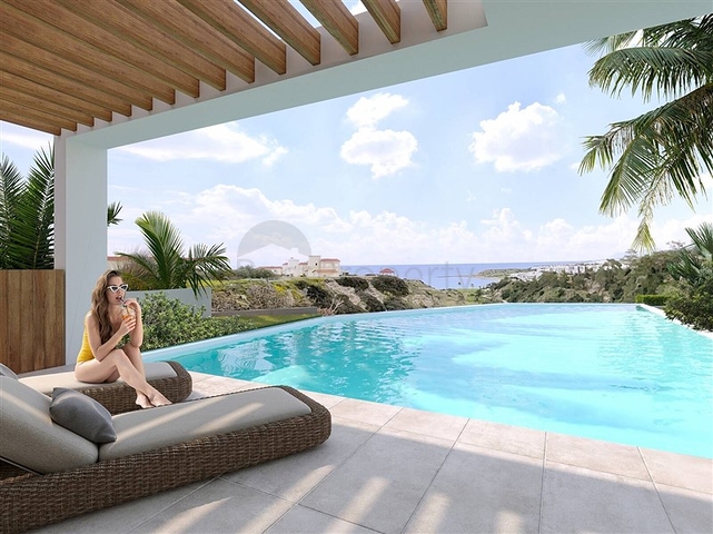 Sea view villa complex in Girne area