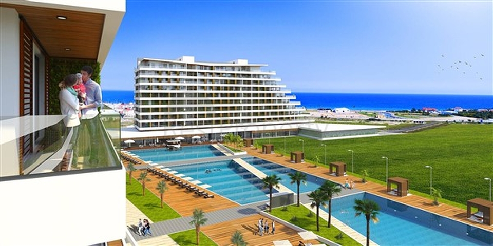 Penthouses 200 m from the sea in Northern Cyprus
