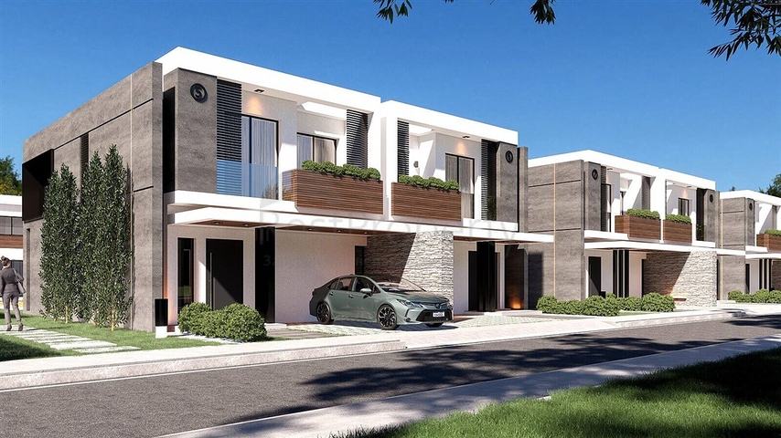 Luxury villas with large layout