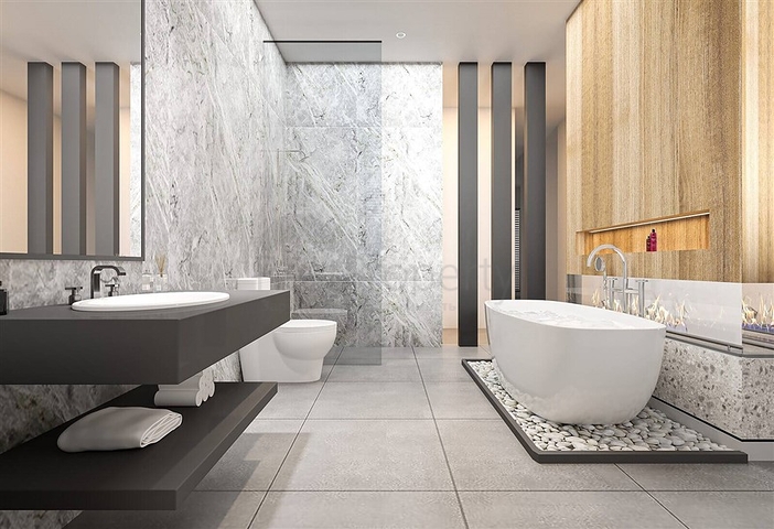 Luxury villas with large layout