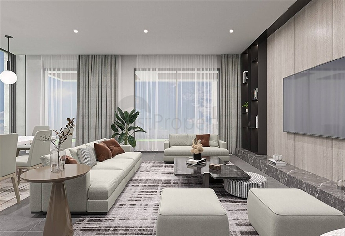 Luxury villas with large layout