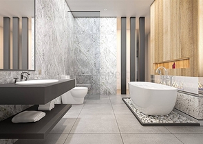 Luxury villas with large layout