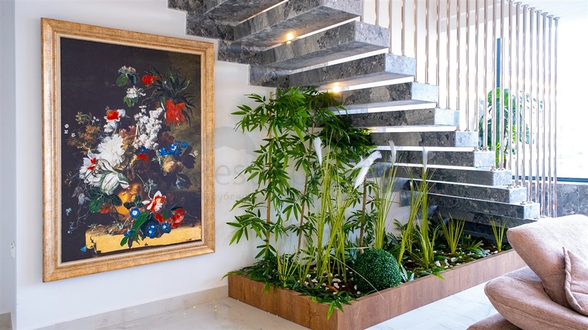 Loft apartment with exclusive design in Mahmutlar district