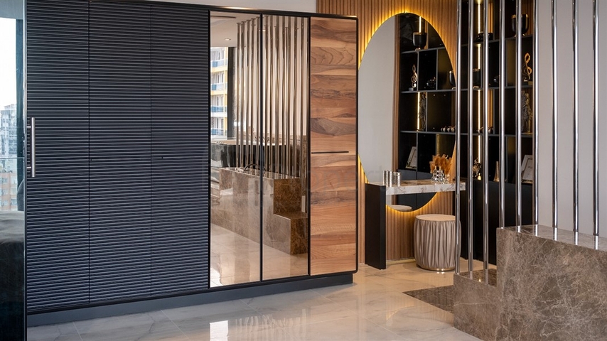 Loft apartment with exclusive design in Mahmutlar district