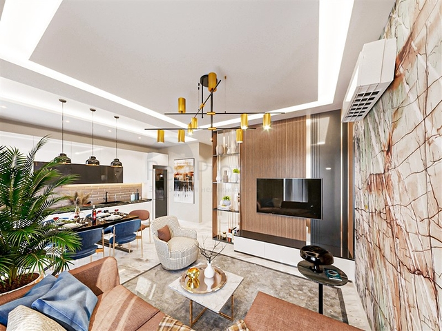 1+1 apartment in Avsallar district