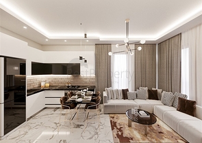 1+1 apartment in Avsallar district