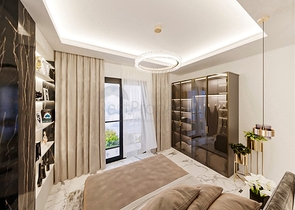 1+1 apartment in Avsallar district