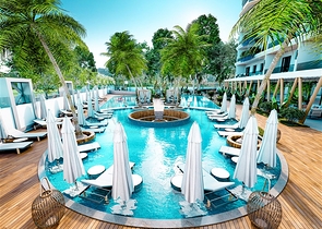 1+1 apartment in Avsallar district