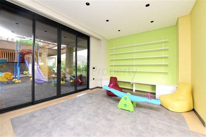 1+1 apartment in a new complex with infrastructure in Oba district 