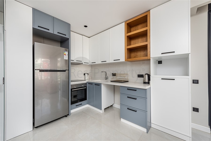 1+1 apartment in a new complex with infrastructure in Oba district 