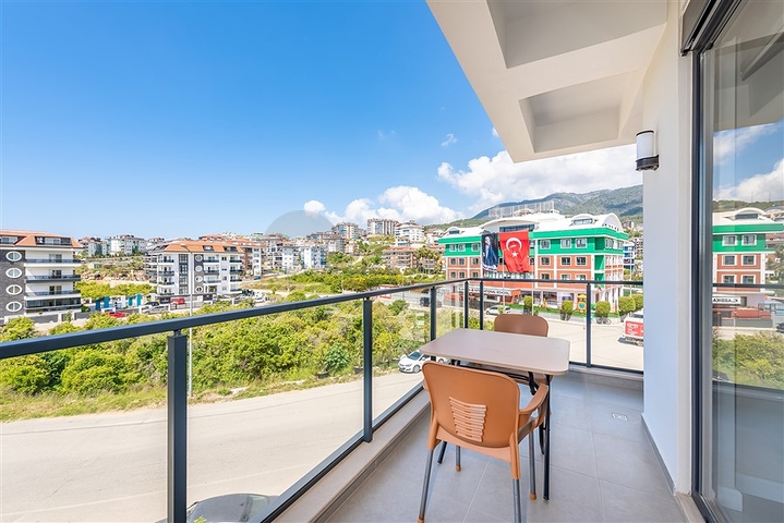 1+1 apartment in a new complex with infrastructure in Oba district 