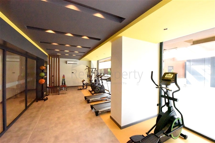 1+1 apartment in a new complex with infrastructure in Oba district 