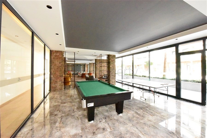 1+1 apartment in a new complex with infrastructure in Oba district 