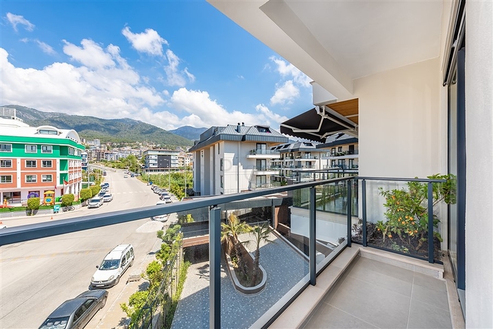 1+1 apartment in a new complex with infrastructure in Oba district 