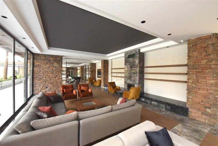 1+1 apartment in a new complex with infrastructure in Oba district 