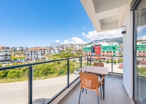 1+1 apartment in a new complex with infrastructure in Oba district 