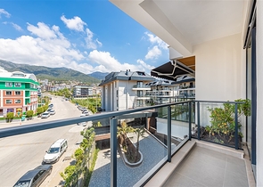 1+1 apartment in a new complex with infrastructure in Oba district 