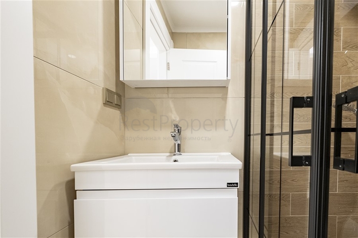 Two-bedroom apartment in a new complex