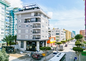 Two-bedroom apartment in a new complex