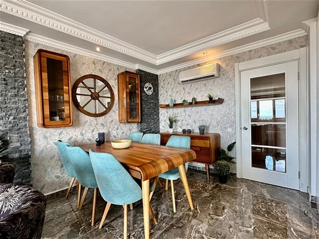 2+1 apartment with beautiful sea view