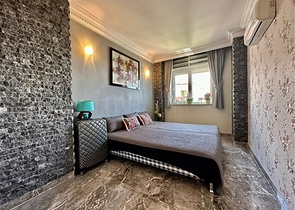 2+1 apartment with beautiful sea view