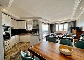 2+1 apartment with beautiful sea view