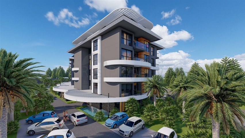 1+1 in a hotel-type complex under construction 