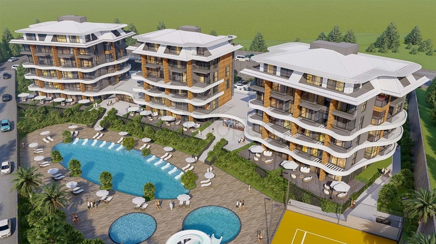 1+1 in a hotel-type complex under construction 