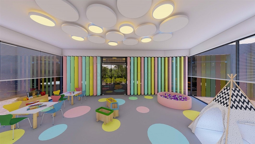 1+1 in a hotel-type complex under construction 