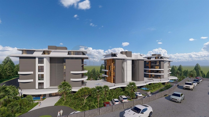 1+1 in a hotel-type complex under construction 