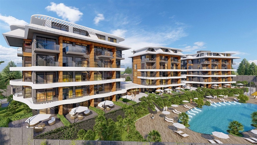 1+1 in a hotel-type complex under construction 