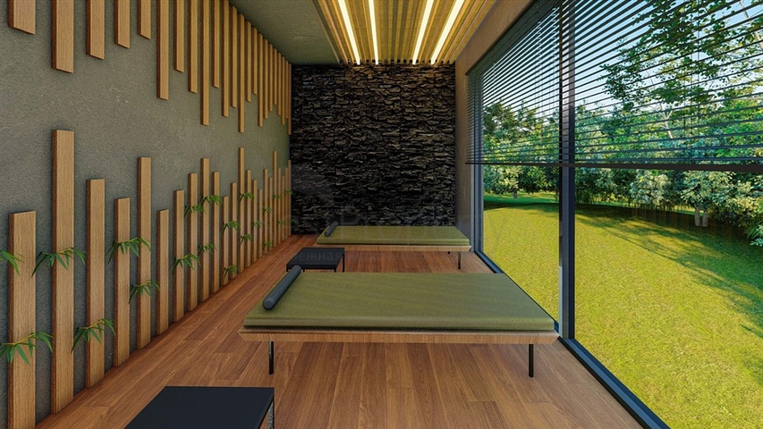 1+1 in a hotel-type complex under construction 