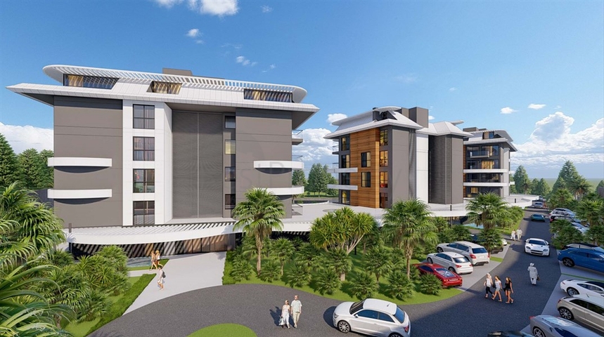 1+1 in a hotel-type complex under construction 