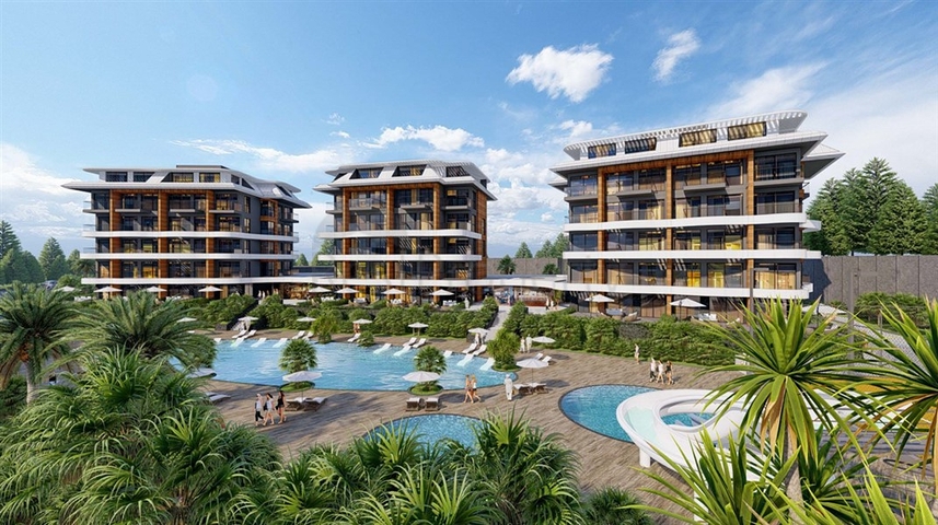 1+1 in a hotel-type complex under construction 