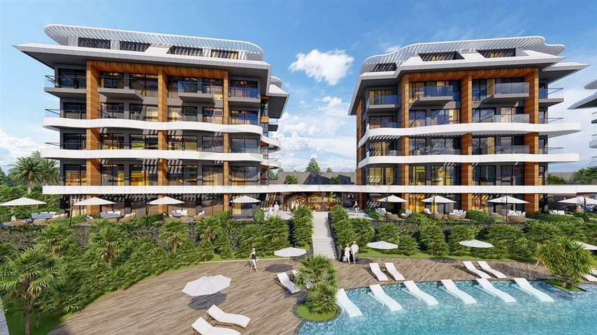 1+1 in a hotel-type complex under construction 