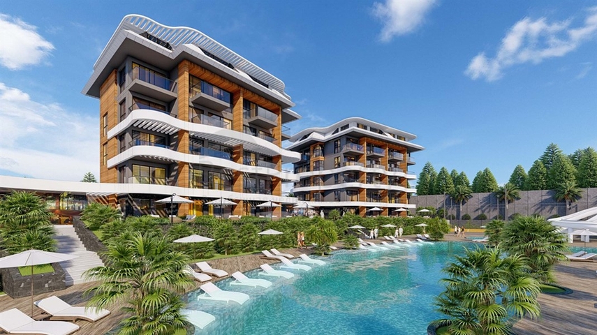 1+1 in a hotel-type complex under construction 